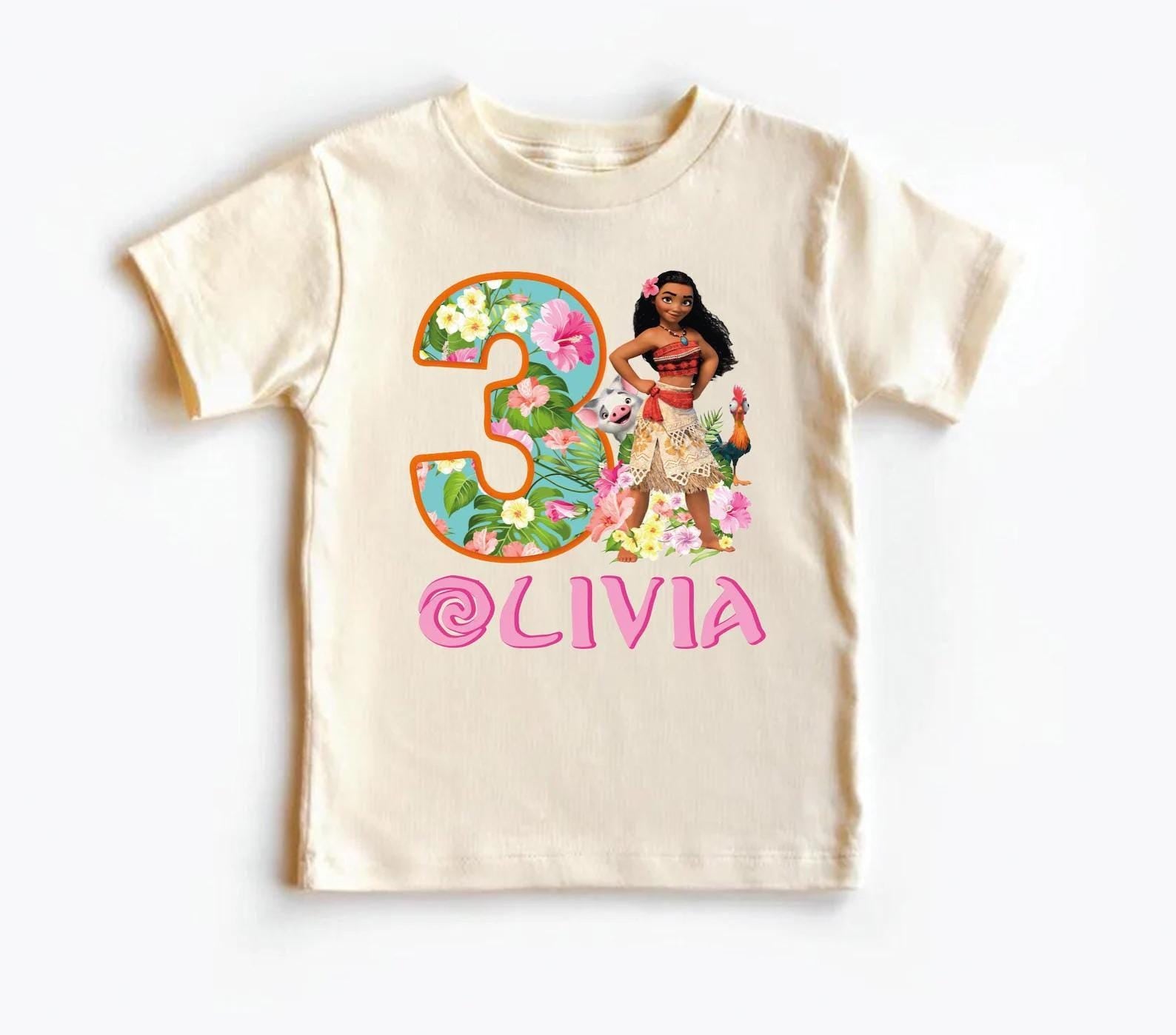 a child's shirt with a cartoon character on it