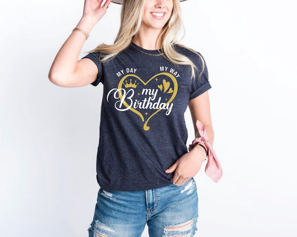 a woman wearing a hat and a t - shirt