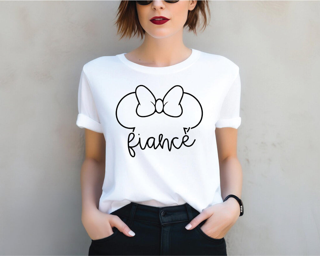 Disney Fiance Shirt, Engaged Era Tee, Personalized Fiance Gift, Ms to Mrs Shirt, Engagement Gift Tee, Bridal Shower Disney Shirt