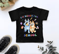 a child's t - shirt with an image of a dog and a cat