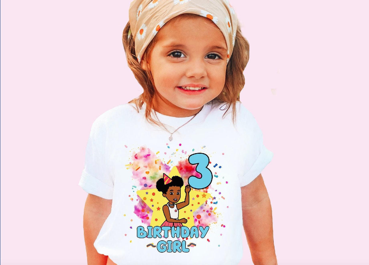 Custom Gracie Birthday Girl Shirt Personalized Dolls Birthday Tee Cute Doll Theme Birthday Outfit Family Matching Shirt for Kids and Parents